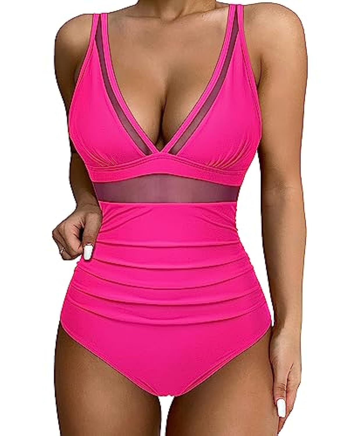 🌷 Meet Summer BIG sale £11.99 ONLY TODAY!!🏝️Mesh Tummy Control Swimsuit