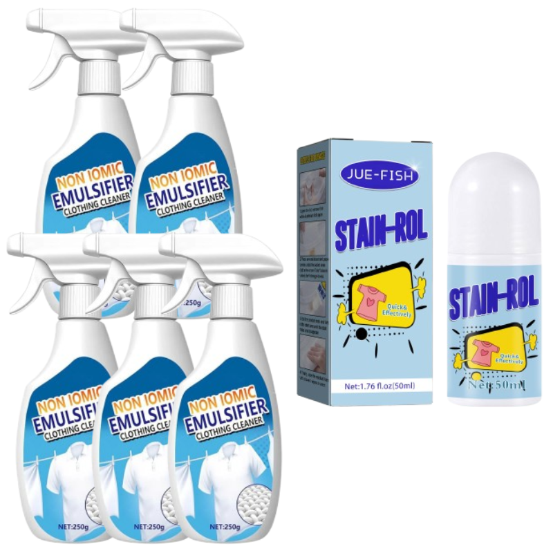 🔥 50% OFF! ⏰ All-Purpose Clothing Stain Cleaner – Removes Coffee, Wine & Oil Stains in Seconds! 🧼👕