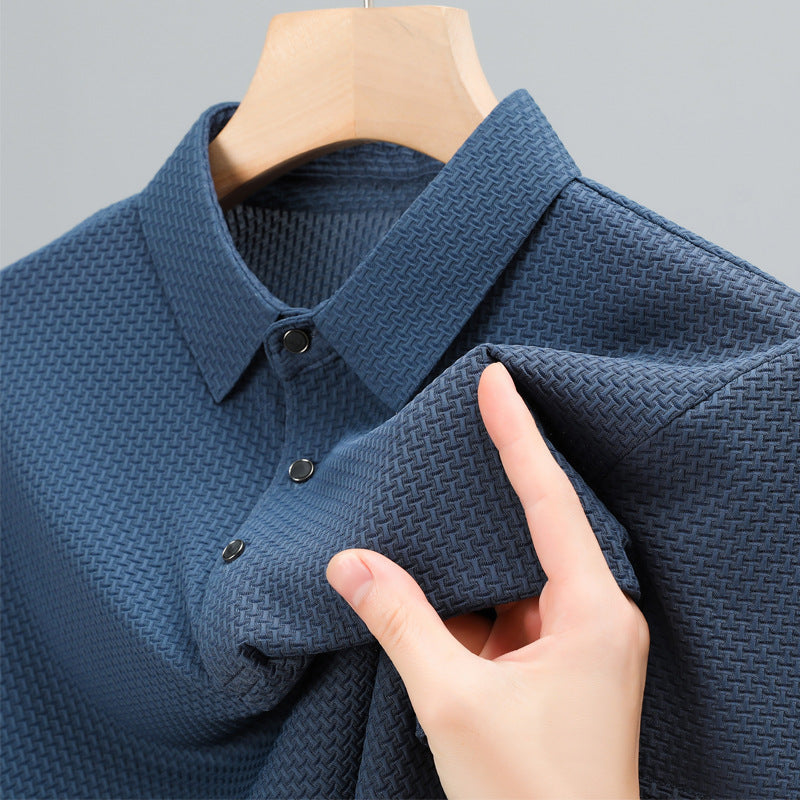 🔥END OF SEASON SALE 50% OFF🔥Ice Silk Men's Shirt