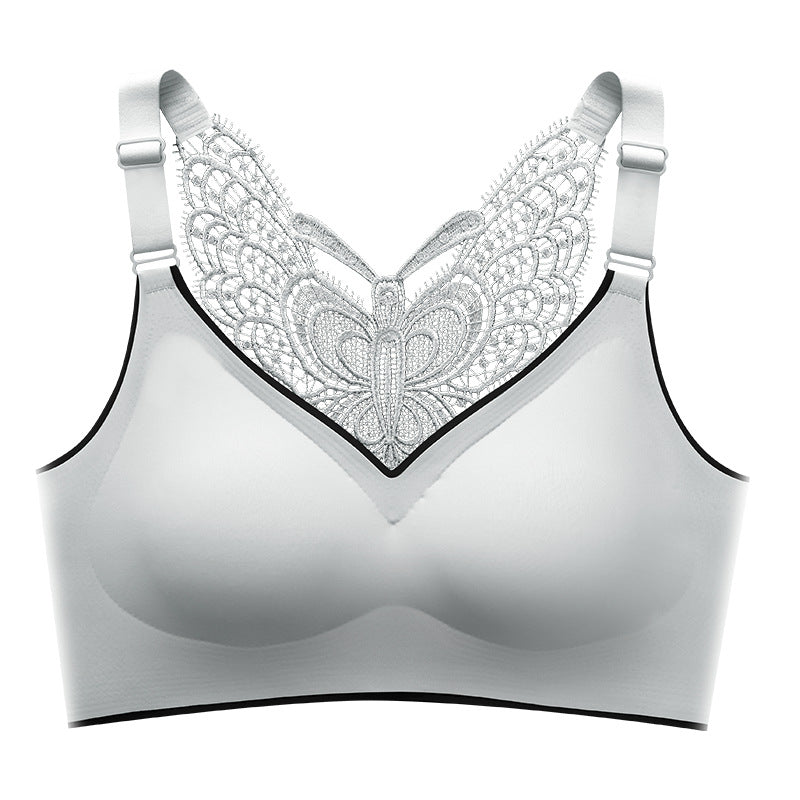 đHot Sale 55% OFFâłButterfly Embroidery Wirefree Bra â Wire-Free Lift & All-Day Support â¨