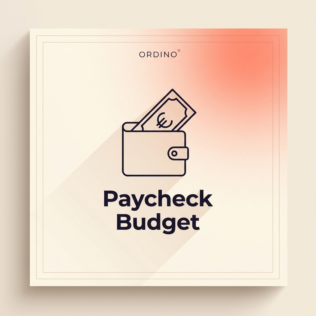 Ordino Paycheck Budget cover