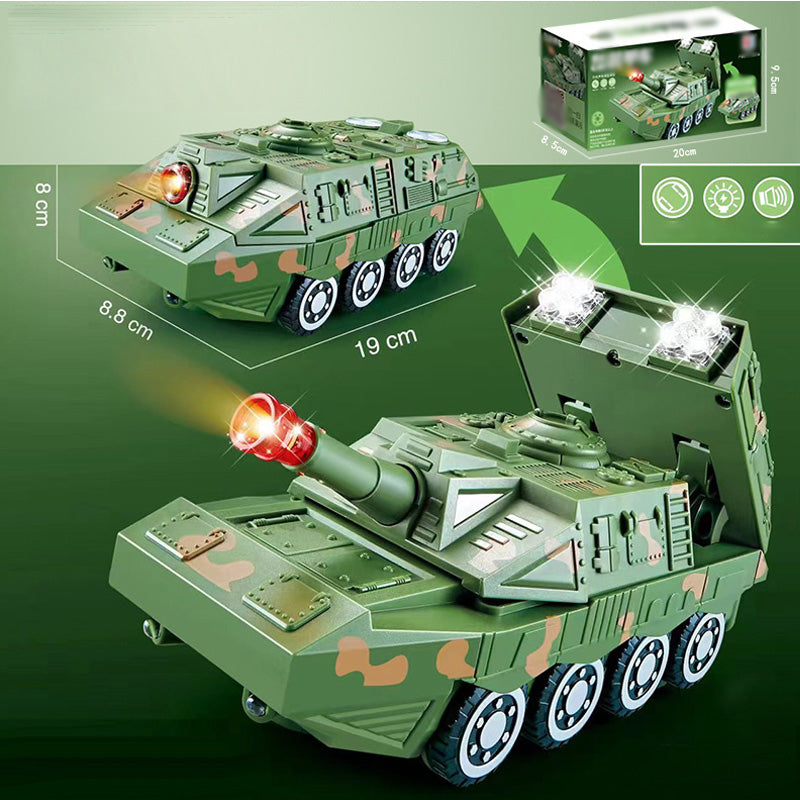 📢📢 55 % OFF !! ⏰Electric Universal Deformation Police Toy Car🎁Best Gift For Kid🥳