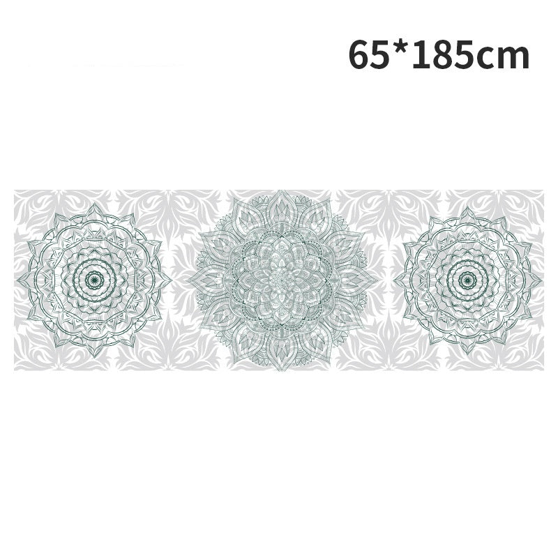 Stylish Printed Non-Slip Yoga Towel