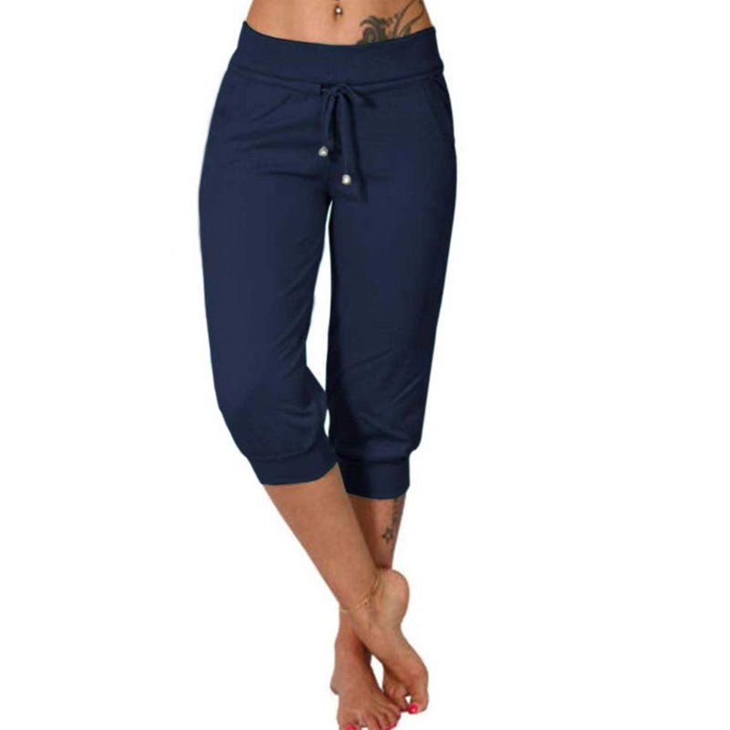 🎁Last Day 50% Off🔥Women's 2025 Ultra Soft Lounge Capri Joggers Sweatpants Athletic Yoga with Pockets (BUY 2 FREE SHIPPING!!!)