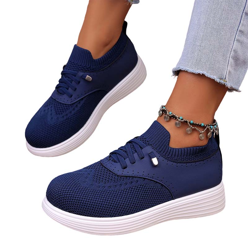 🏃♀️🔥Step Into Comfort & Style – Women's Breathable Mesh Slip-On Walking Shoes✨