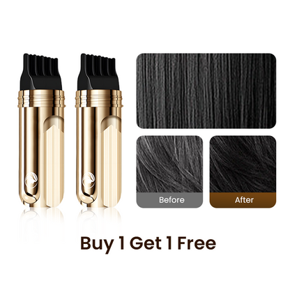 ✨ 2-in-1 Hair Dye Comb for Gray Hair |  Instant Root Touch-Up & Full Coverage 🎄🌟
