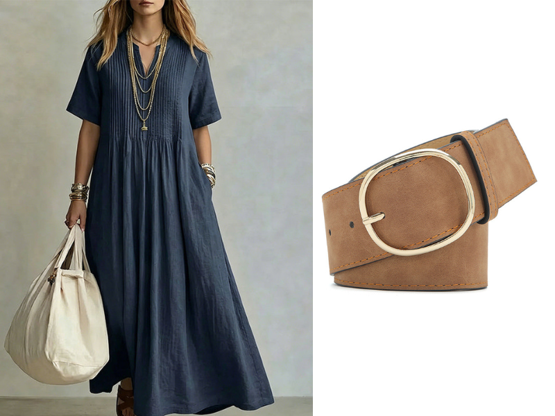 🔥 Today Only – Up To 50% OFF 👗 Women's Loose Casual V-Neck Dress✨