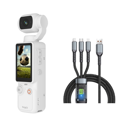 🥳2026 HOT SALE🥳💞50K+ SOLD!📸🖐️ 50% OFF! Pocket Camera with Flip Screen – 1080P, 170° wide‑angle, anti‑shake. Lightweight, 2000mAh. Your travel buddy! ✨🎥