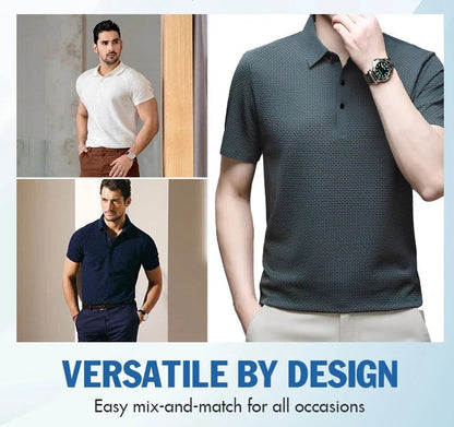 🔥END OF SEASON SALE 50% OFF🔥Ice Silk Men's Shirt