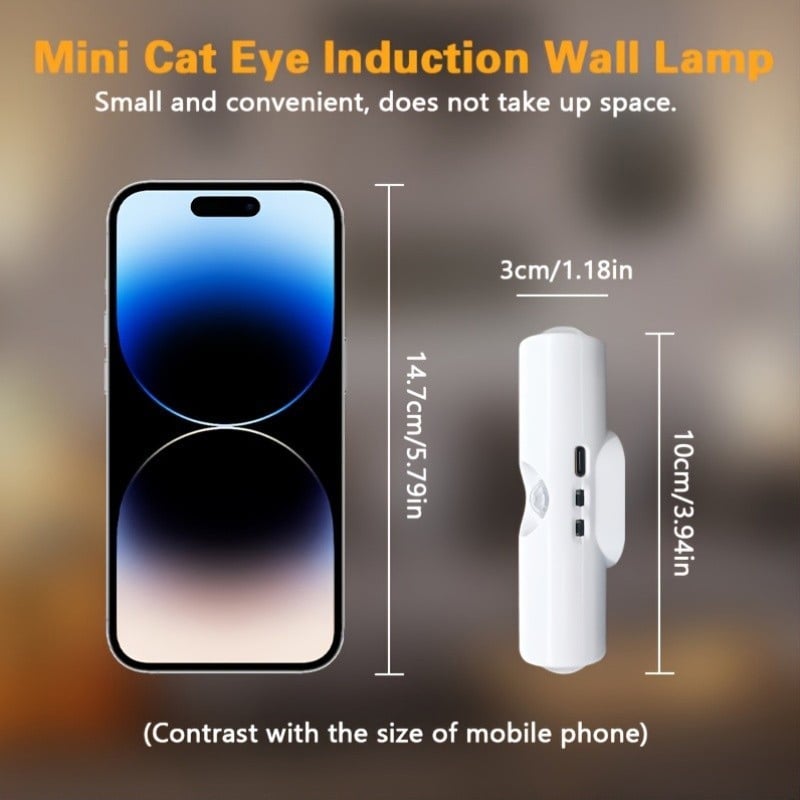🎁LAST WEEK SPECIAL PRICE ￡6.8!!⏳Rechargeable Smart LED Motion Sensor Ambient Light