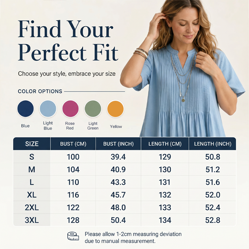 🔥 Today Only – Up To 50% OFF 👗 Women's Loose Casual V-Neck Dress✨