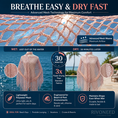 🏆 Last Day Special Price 💲12.8! 💐Summer Metallic Crochet Cover-Up – Lightweight, Flowy & Effortlessly Stylish summer outfit