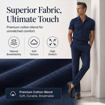 ⏰ 50% OFF – 2026 New Arrival 👔✨ Men's Lightweight 2-Piece Casual Suit – Effortless Style in Seconds! | Breathable Fabric, All-Day Comfort ☀️🌿
