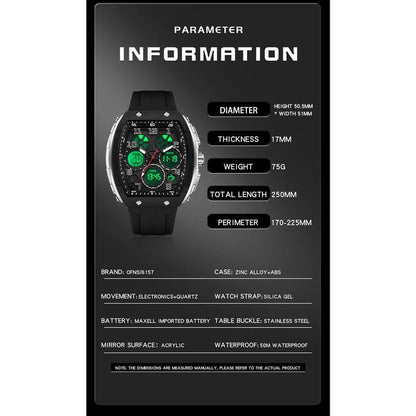 🎁Men's Sporty Luminous Digital Automatic Watch 🚛 Free Shipping