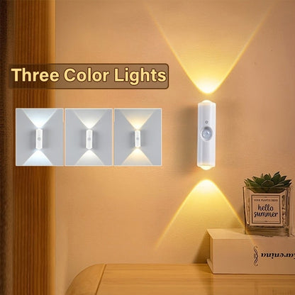 🎁LAST WEEK SPECIAL PRICE ￡6.8!!⏳Rechargeable Smart LED Motion Sensor Ambient Light