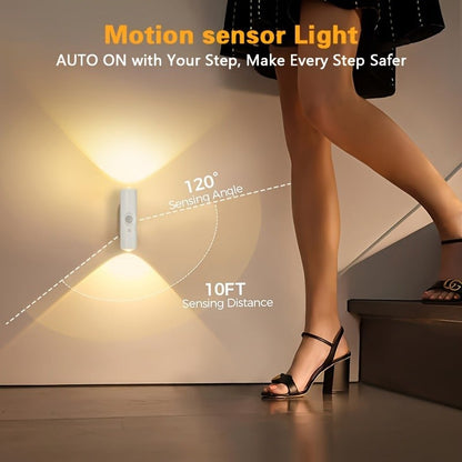 🎁LAST WEEK SPECIAL PRICE ￡6.8!!⏳Rechargeable Smart LED Motion Sensor Ambient Light