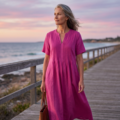 🔥 Today Only – Up To 50% OFF 👗 Women's Loose Casual V-Neck Dress✨