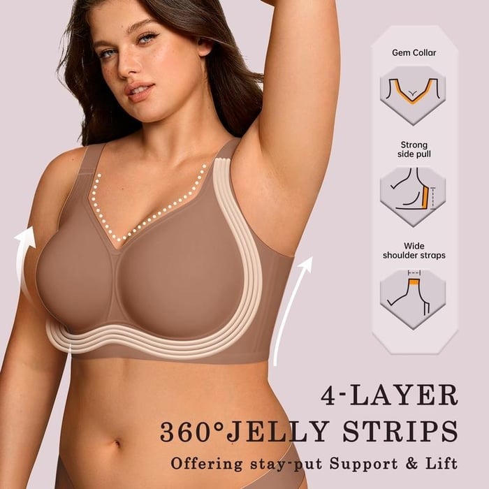✨🏆Super Firming Bra | Women Wirefree Seamless Bras 👍No More Sagging Breasts