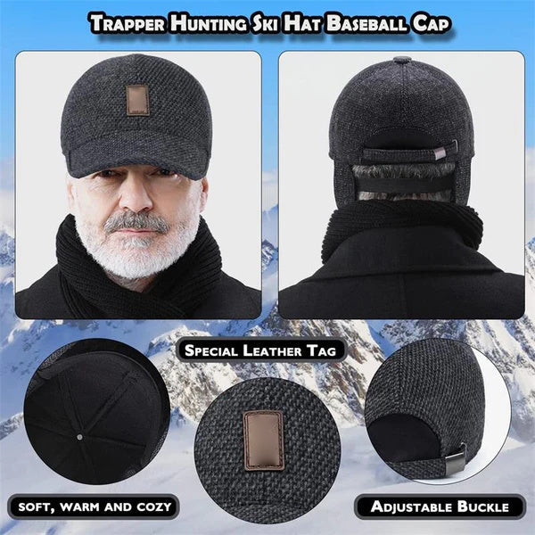 🧢 50% OFF NOW! 🔥 Winter Baseball Cap - Lightweight & Warm, Perfect for Cold Weather Activities ❄️✨