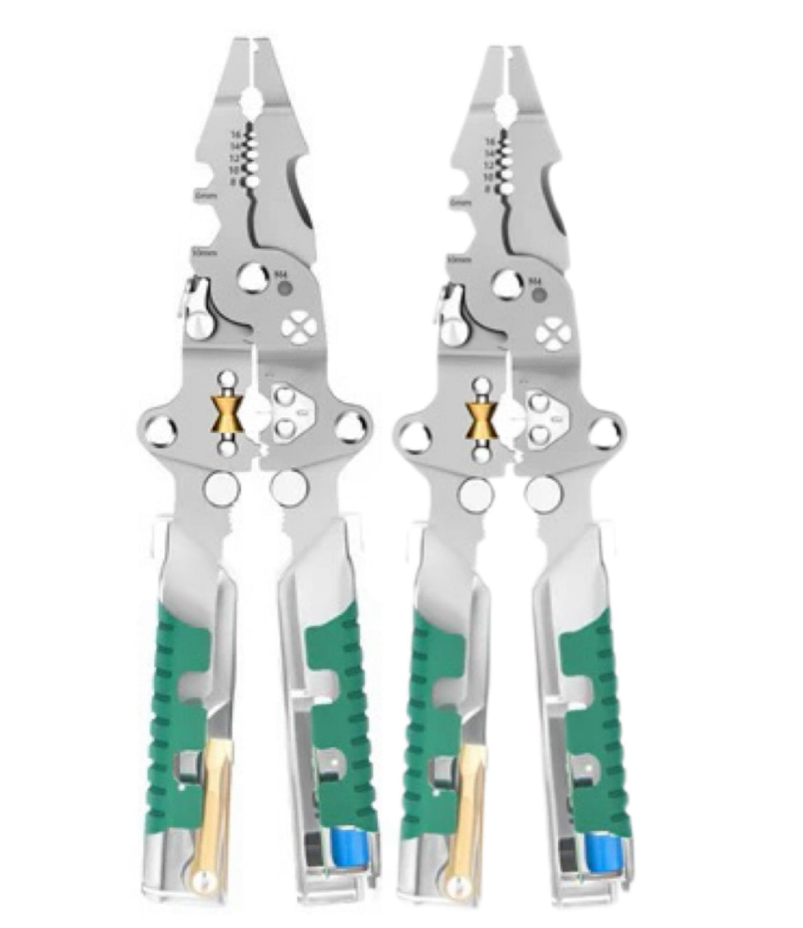 🎉 Multifunction Folding Electrician Pliers – All-in-One, Compact & Ergonomic Grip 🛠️📦