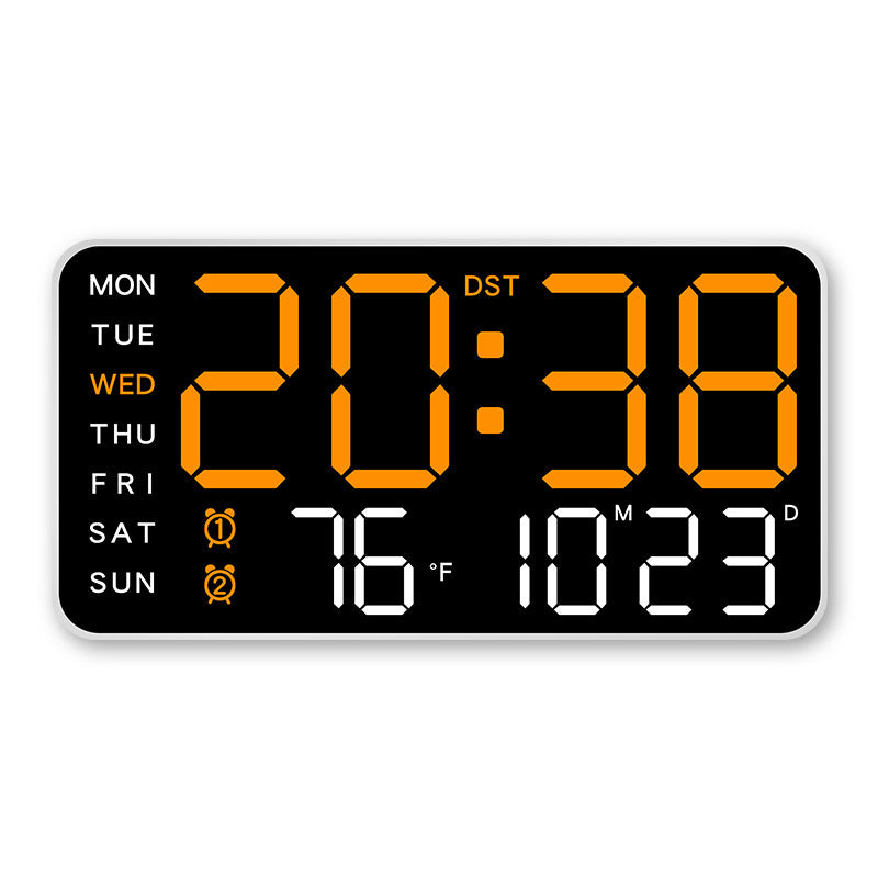 🔥🕰️Multifunctional Decorative LED Digital Wall Clock