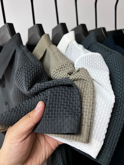 🔥END OF SEASON SALE 50% OFF🔥Ice Silk Men's Shirt