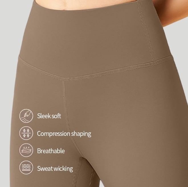 High Waisted Tummy Control Shaping Training Leggings