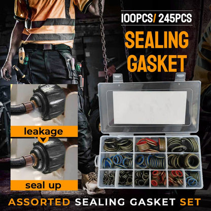 ✨Complete 100pcs/245pcs Rubber Sealing Washer Set – All-in-One, High-Value Leak-Proof Solution