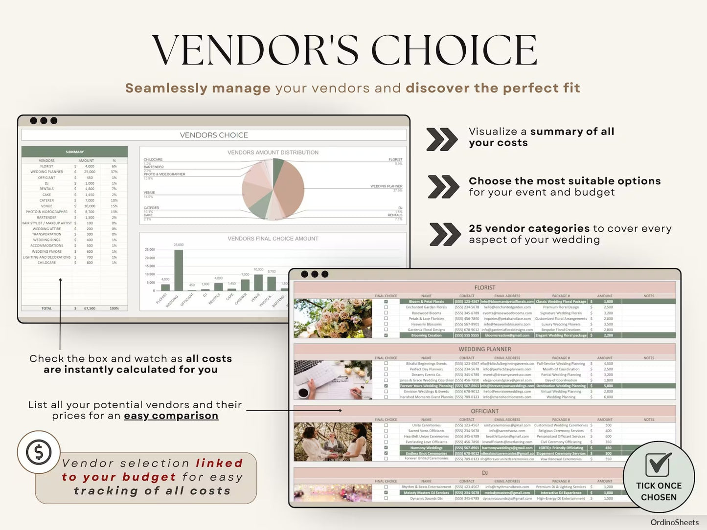 Ultimate Wedding Planner Spreadsheet
