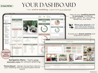 Ultimate Wedding Planner Spreadsheet