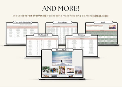 Ultimate Wedding Planner Spreadsheet