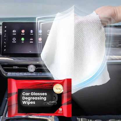 💖Limited Time Offer BUY 1 GET 1 FREE!!💖 Wipes For Removing Oil Film On Car Glass🔥Car enthusiasts hurry!💥