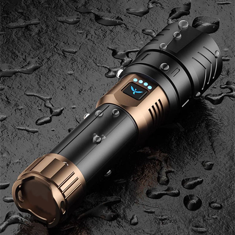 🔥Most Recommended🔥SKYFIRE 1097 flashlight strong light ultra bright outdoor camping home long-range portable ultra long endurance lighting