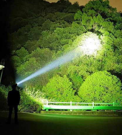 🔦20000 Lumen Tactical Flashlight-Extreme Beam & Power Bank Function⚡