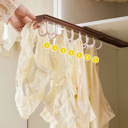 Retractable Sliding Hanging Organizers for Closets