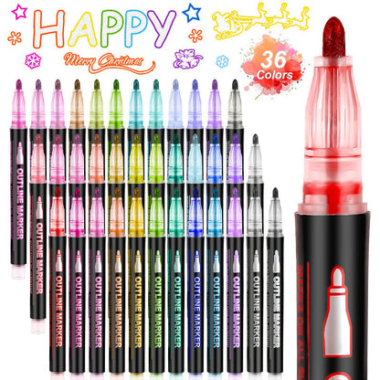 🎁Best Gift idea 49%OFF -🎁Coloring Lightstick Graffiti Highlighter Pens