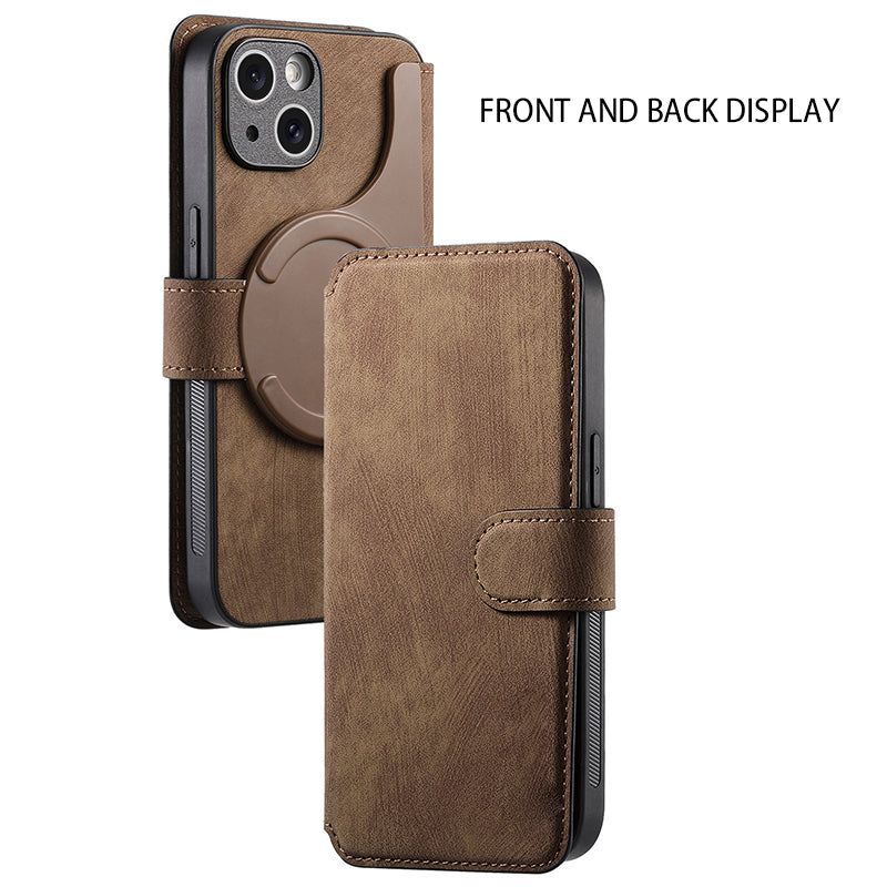 Leather Wallet Phone Case - 3 in 1 Detachable Magnetic Phone Case✨Provides 360° protection✨
