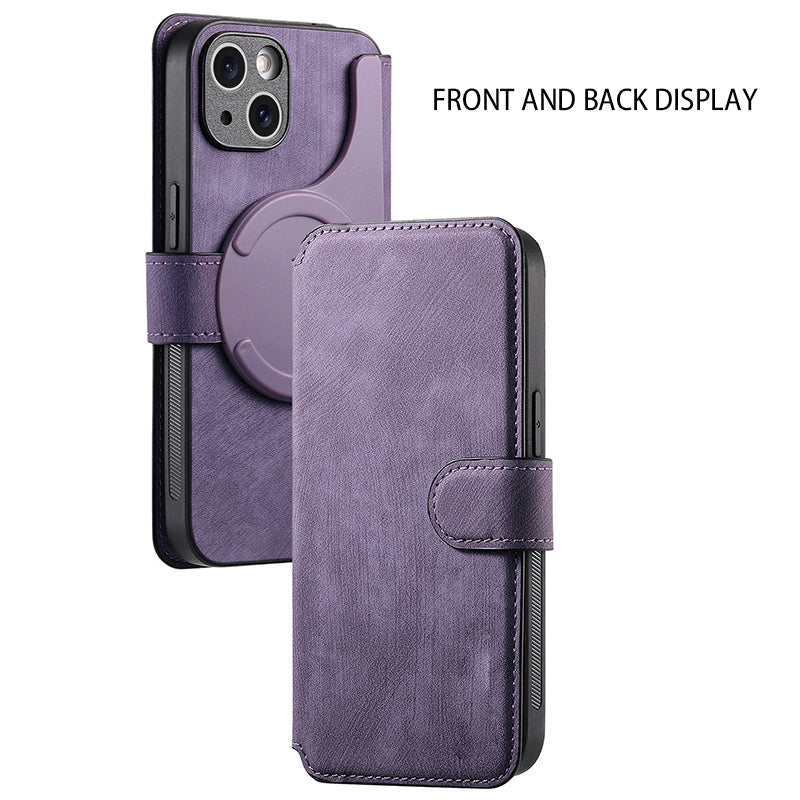 Leather Wallet Phone Case - 3 in 1 Detachable Magnetic Phone Case✨Provides 360° protection✨