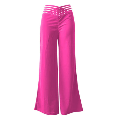 🔥 Limited-Time Sale – Up to 50% OFF🍃Women's Casual High-Waisted Wide-Leg Pants