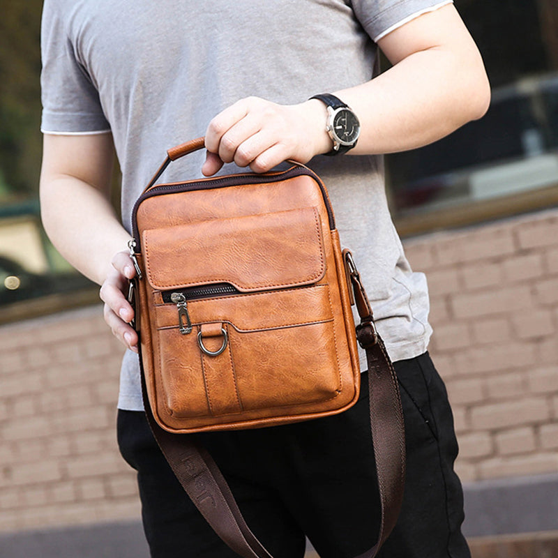 💼 52% OFF NOW! ✨ Men's Business Casual Large Capacity Bag - Durable Nylon with Laptop Compartment & Organized Pockets for Work & Travel 🚀👜