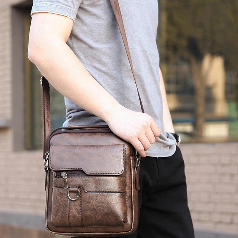 💼 52% OFF NOW! ✨ Men's Business Casual Large Capacity Bag - Durable Nylon with Laptop Compartment & Organized Pockets for Work & Travel 🚀👜