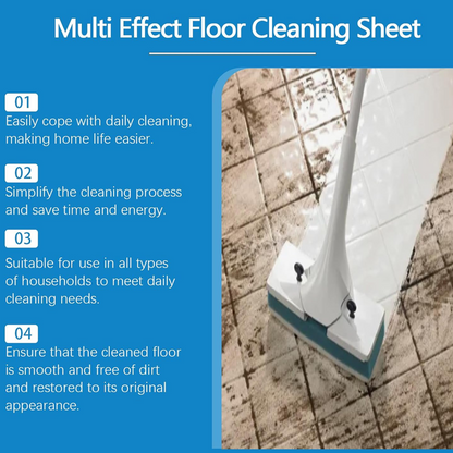 ✨ Revolutionise Your Floor Cleaning 🧼Multi-Effect Decontaminating Floor Cleaning Sheet