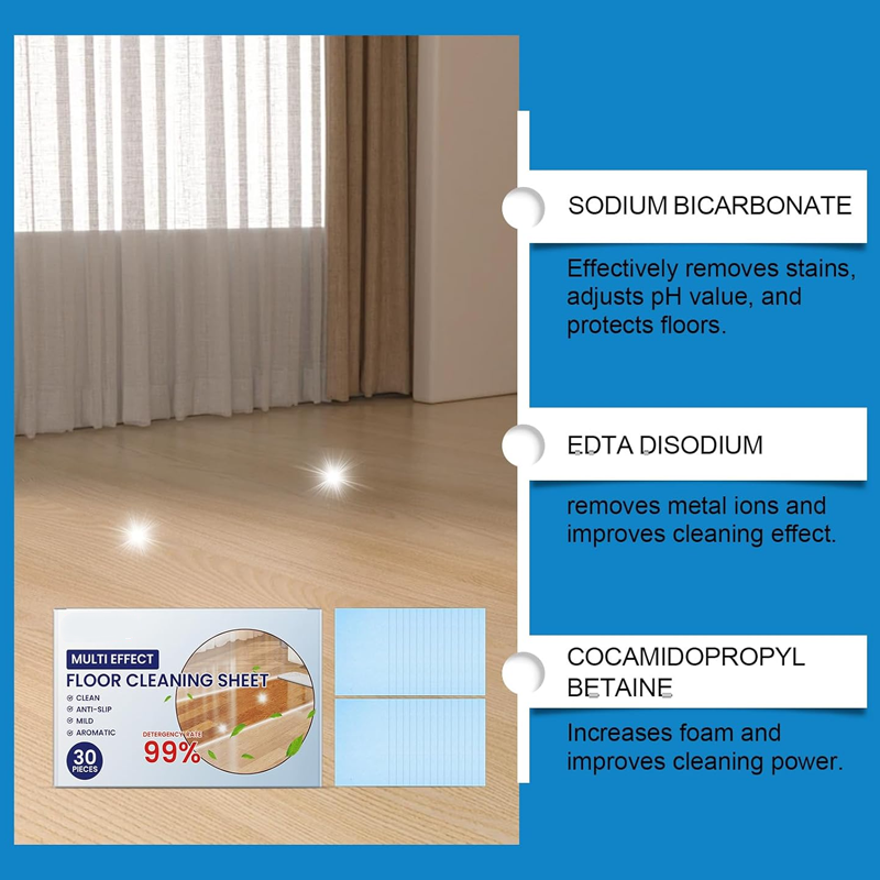 ✨ Revolutionise Your Floor Cleaning 🧼Multi-Effect Decontaminating Floor Cleaning Sheet