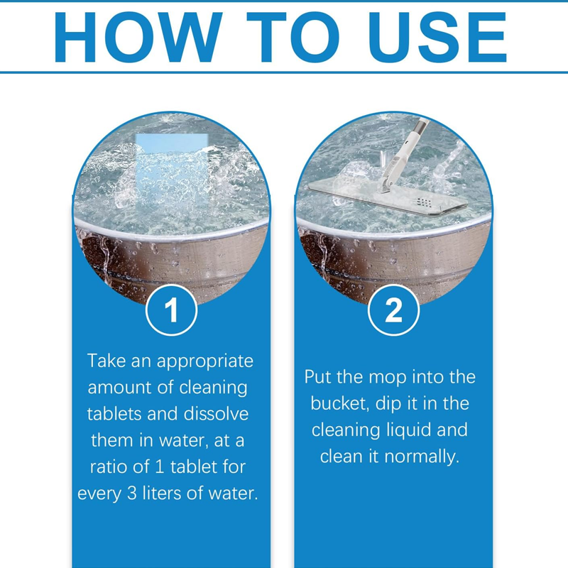 ✨ Revolutionise Your Floor Cleaning 🧼Multi-Effect Decontaminating Floor Cleaning Sheet