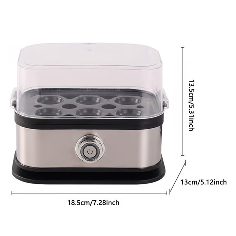 🔥2026 Hot Products🔥 Multifunctional Egg Steamer with Clear Lid
