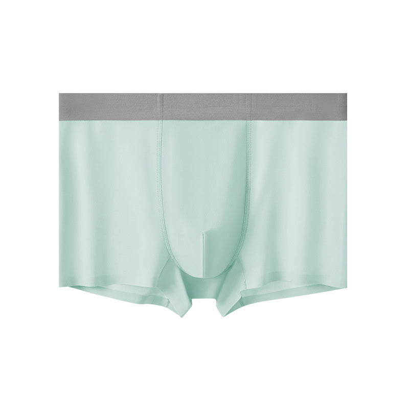 ❄️ Stay Cool All Day! Men’s Cooling Boxer Briefs – Ice Silk Fabric for Maximum Breathability