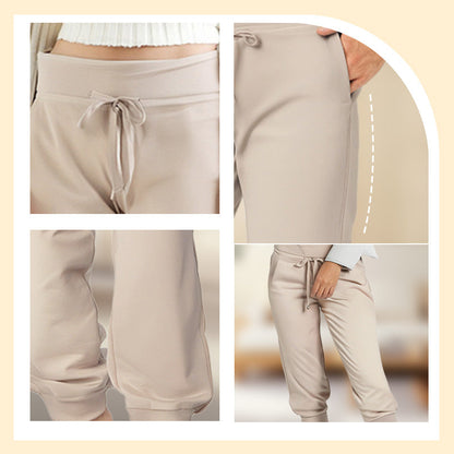 🎁Last Day 50% Off🔥Women's 2025 Ultra Soft Lounge Capri Joggers Sweatpants Athletic Yoga with Pockets (BUY 2 FREE SHIPPING!!!)