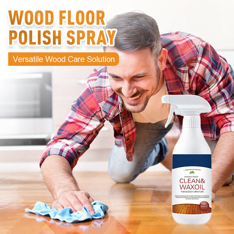 🏠Wood Floor Cleaning and Polishing Spray✨ Revive Your Wooden Floors In Minutes✨