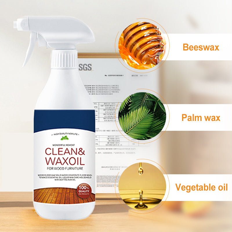 🏠Wood Floor Cleaning and Polishing Spray✨ Revive Your Wooden Floors In Minutes✨