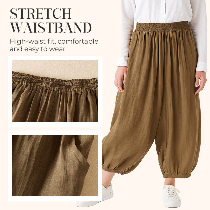 🎊2025 New Products👗High Waist Loose Lantern-Style Pants